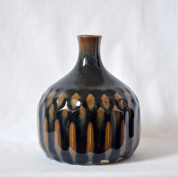 Carl-Harry Stålhane for Rörstrand stoneware CDF vase - Sweden 1950s