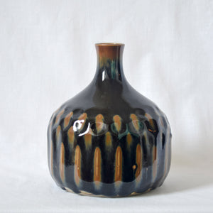 Carl-Harry Stålhane for Rörstrand stoneware CDF vase - Sweden 1950s