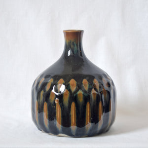 Carl-Harry Stålhane for Rörstrand stoneware CDF vase - Sweden 1950s