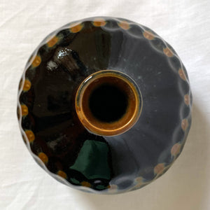 Carl-Harry Stålhane for Rörstrand stoneware CDF vase - Sweden 1950s