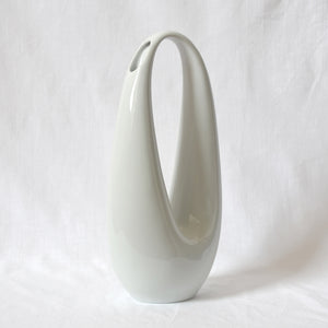 Beate Kuhn for Rosenthal large 'Kummet' porcelain vase - Germany 1950s
