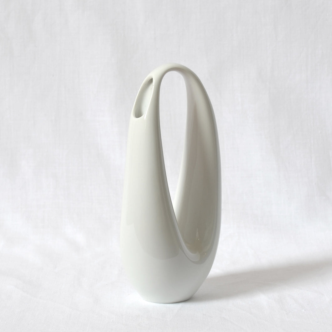Beate Kuhn for Rosenthal 'Kummet' porcelain vase - Germany 1950s