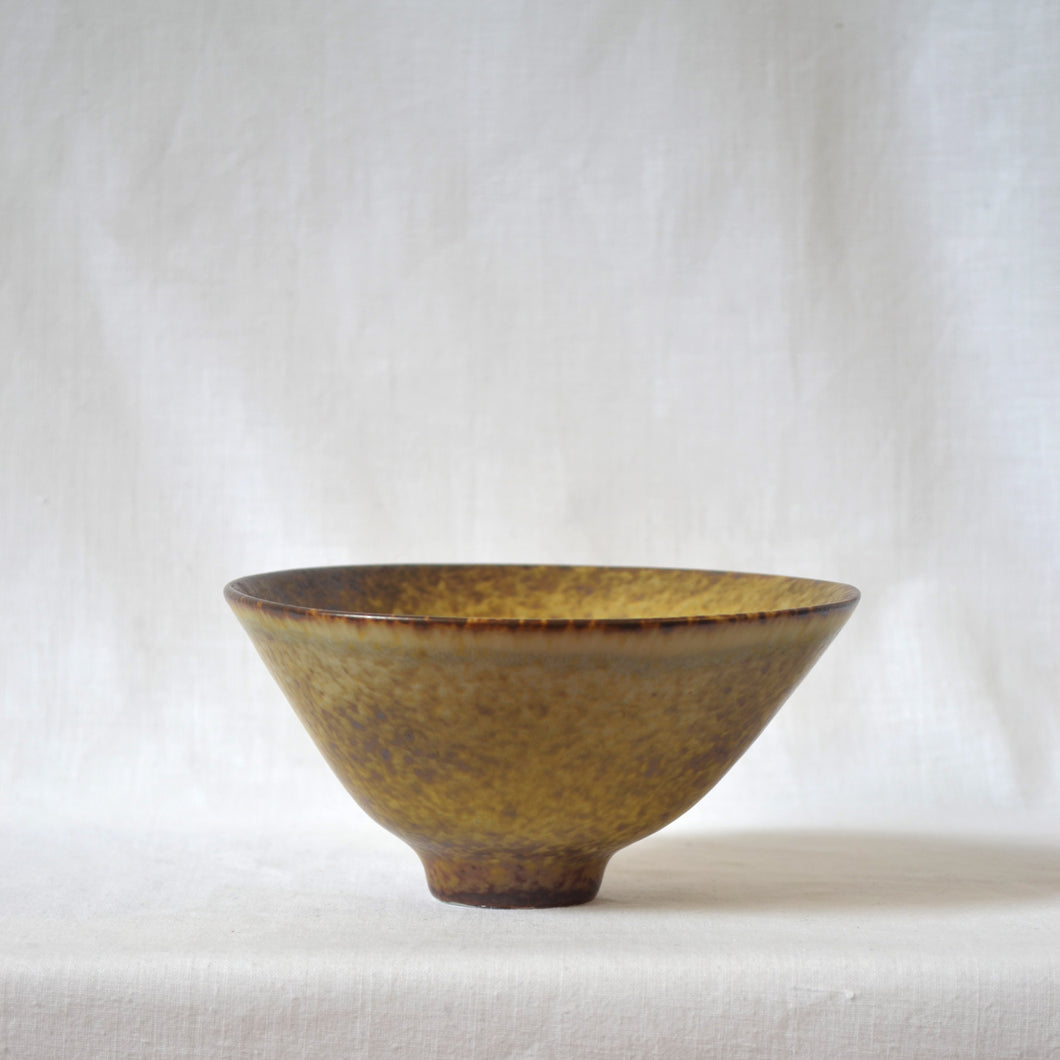 Carl-Harry Stålhane for Rörstrand stoneware bowl - Sweden 1950s