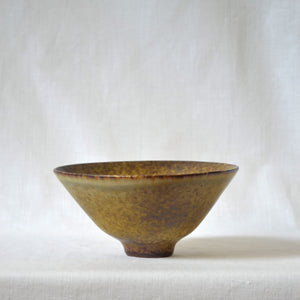 Carl-Harry Stålhane for Rörstrand stoneware bowl - Sweden 1950s