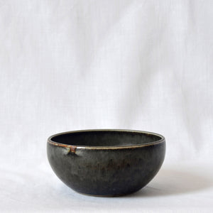 Carl-Harry Stålhane for Rörstrand Ateljé stoneware bowl - Sweden 1950s