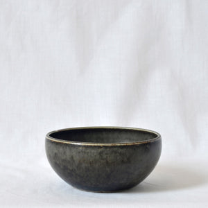 Carl-Harry Stålhane for Rörstrand Ateljé stoneware bowl - Sweden 1950s