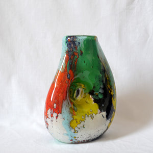 Dino Martens for Aureliano Toso 'Oriente' glass vase - Murano, Italy 1952