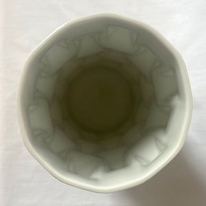 Heinrich Fuchs for Hutschenreuther large Archais bisque porcelain vase - Germany 1968
