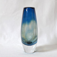 Load image into Gallery viewer, Sven Palmqvist for Orrefors Kraka glass vase - Sweden 1959