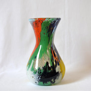 Dino Martens for Aureliano Toso 'Oriente' glass vase - Murano, Italy 1952