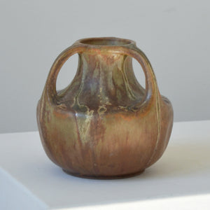 Denbac art nouveau flamed sandstone vase - France 1925-AVVE.ny
