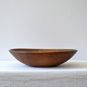 Munising medium maple wood bowl - Michigan, USA 1930s-AVVE.ny