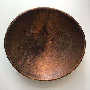 Munising medium maple wood bowl - Michigan, USA 1930s-AVVE.ny