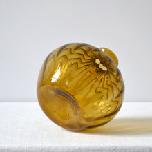 Load image into Gallery viewer, Vintage amber glass vase - 1930s-AVVE.ny