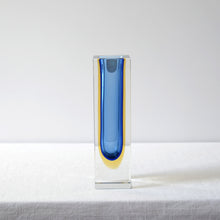 Load image into Gallery viewer, Cristallo sommerso glass vase - Murano, Italy 1950s-AVVE.ny