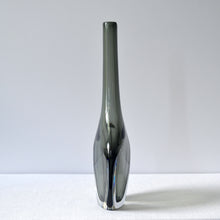 Load image into Gallery viewer, Nils Landberg for Orrefors glass sommerso Dusk series large vase - Sweden 1955-AVVE.ny