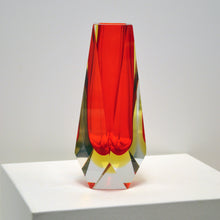 Load image into Gallery viewer, Flavio Poli for Mandruzzato large glass sommerso vase - Murano, Italy 1960s-AVVE.ny