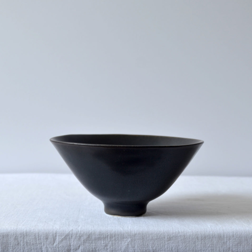 Carl-Harry Stålhane for Rörstrand stoneware bowl - Sweden 1950s