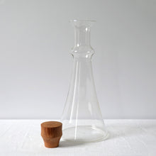 Load image into Gallery viewer, Gunnar Cyren for Dansk glass decanter with teak stopper - 1970s