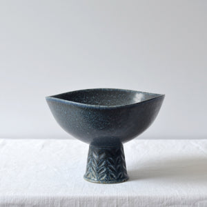 Carl-Harry Stålhane for Rörstrand stoneware SHI bowl - Sweden 1950s