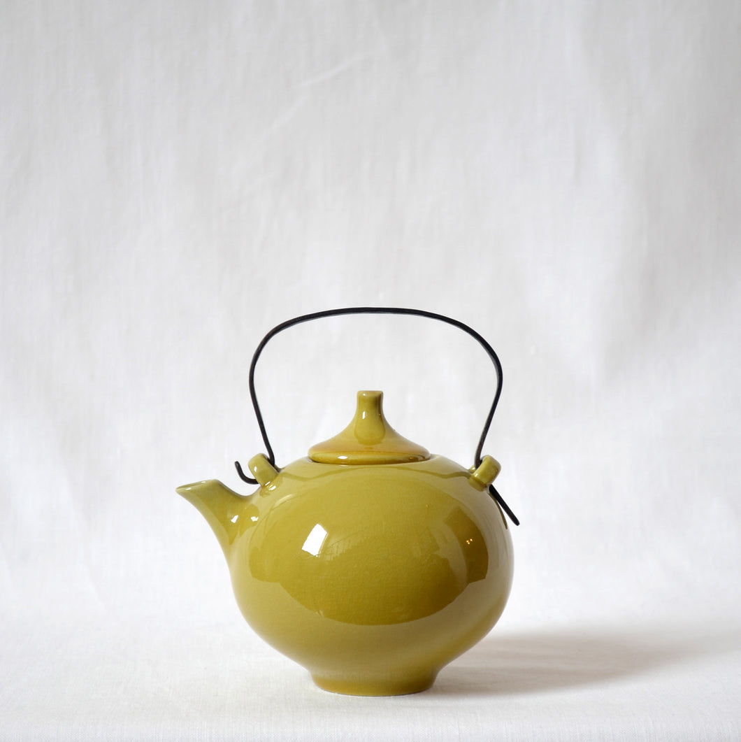 Carl-Harry Stålhane for Rörstrand small stoneware UV teapot - Sweden 1950s