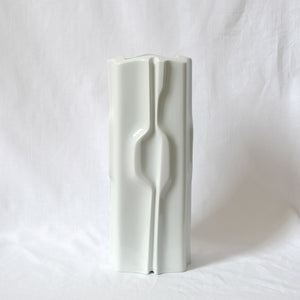 Klaus Henning for Fürstenberg large porcelain vase - West Germany 1973
