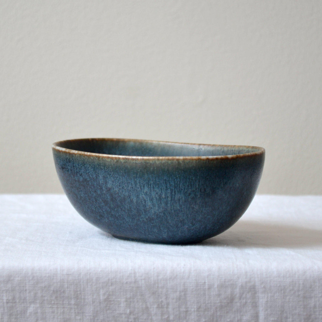 Carl-Harry Stålhane for Rörstrand small stoneware SYO bowl - Sweden 1950s-AVVE.ny